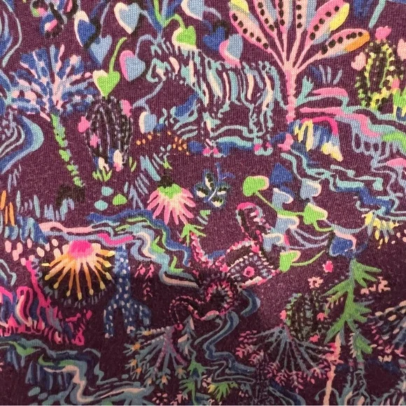 Lilly Pulitzer Purple Floral Dress - Picture 3 of 6